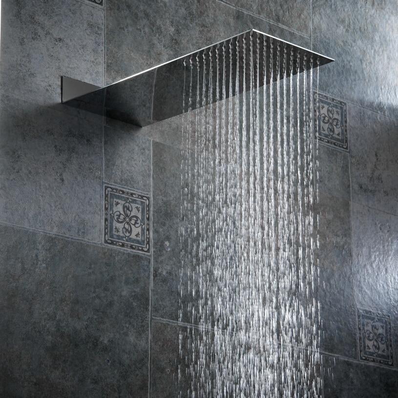 Shower Faucet - Wall Mount Concealed Ultra Thin Shower Head