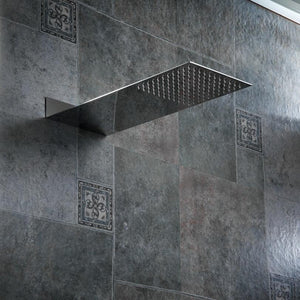 Shower Faucet - Wall Mount Concealed Ultra Thin Shower Head