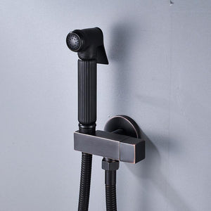 Bidet Faucet - Wall Mounted Single Handle Bidet Sprayer Set
