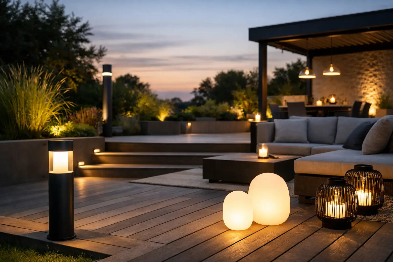 Luminaire extérieur terrasse design - bien choisir