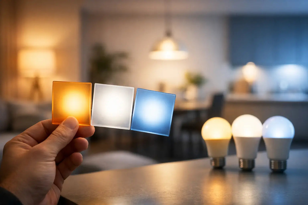 Choisir la couleur de lumière intérieure