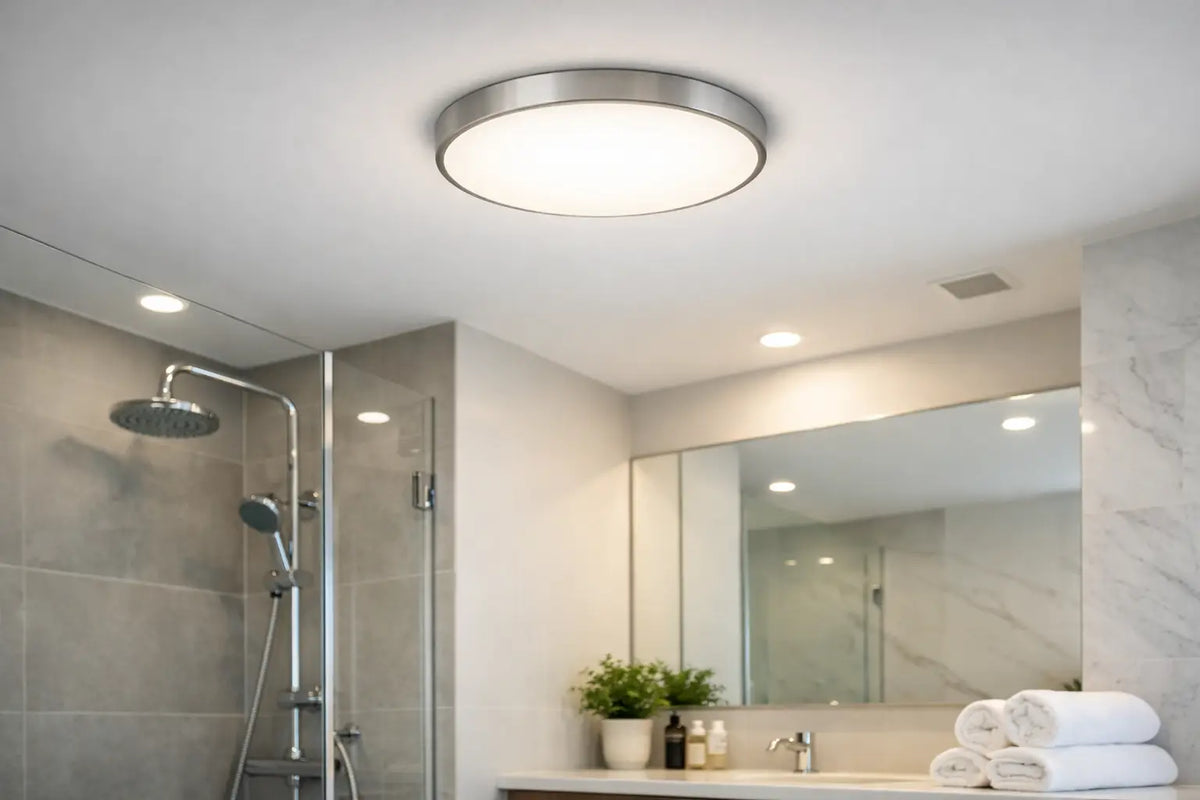 Plafonnier pour salle de bain : le bon choix