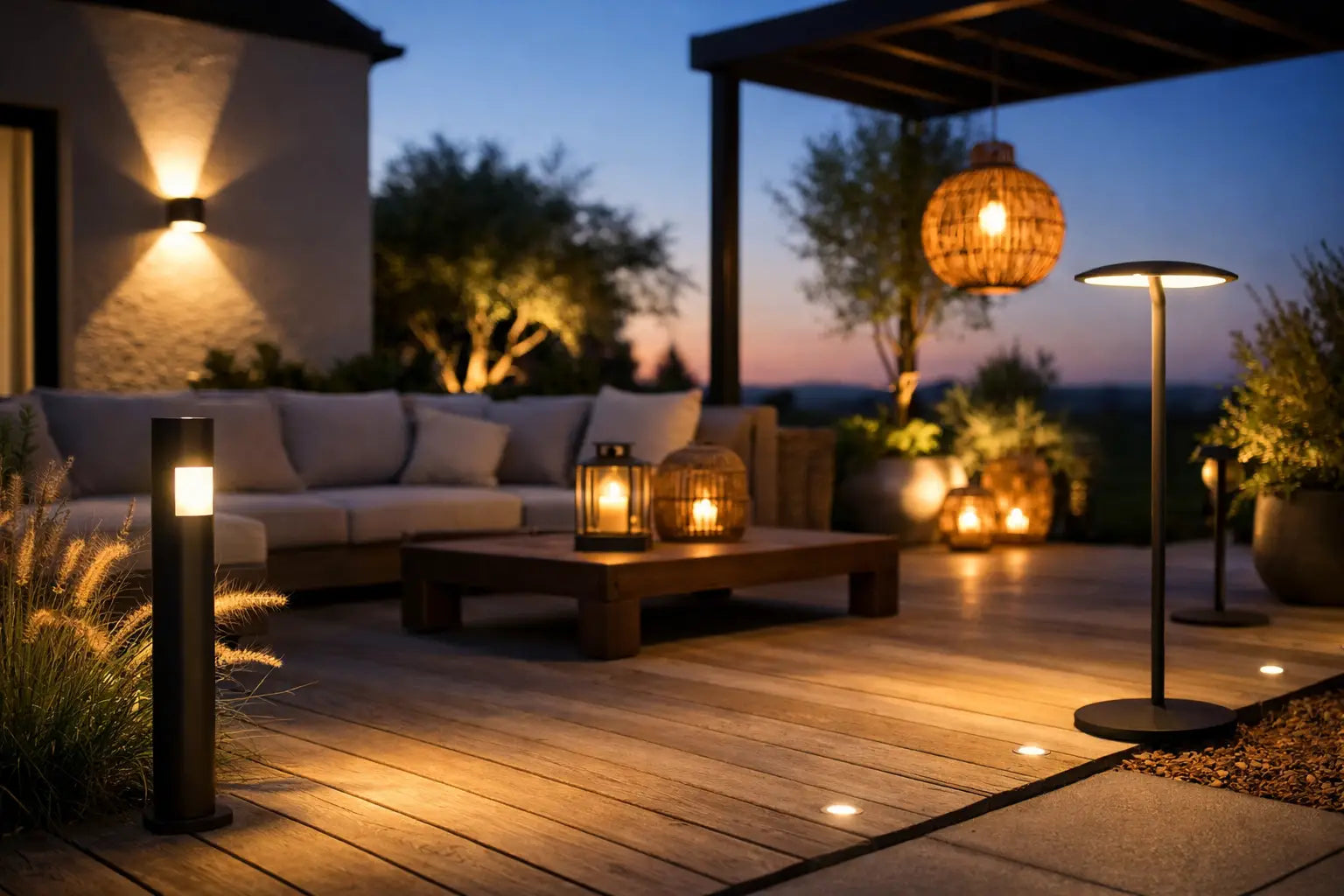 Luminaire extérieur terrasse - bien le choisir