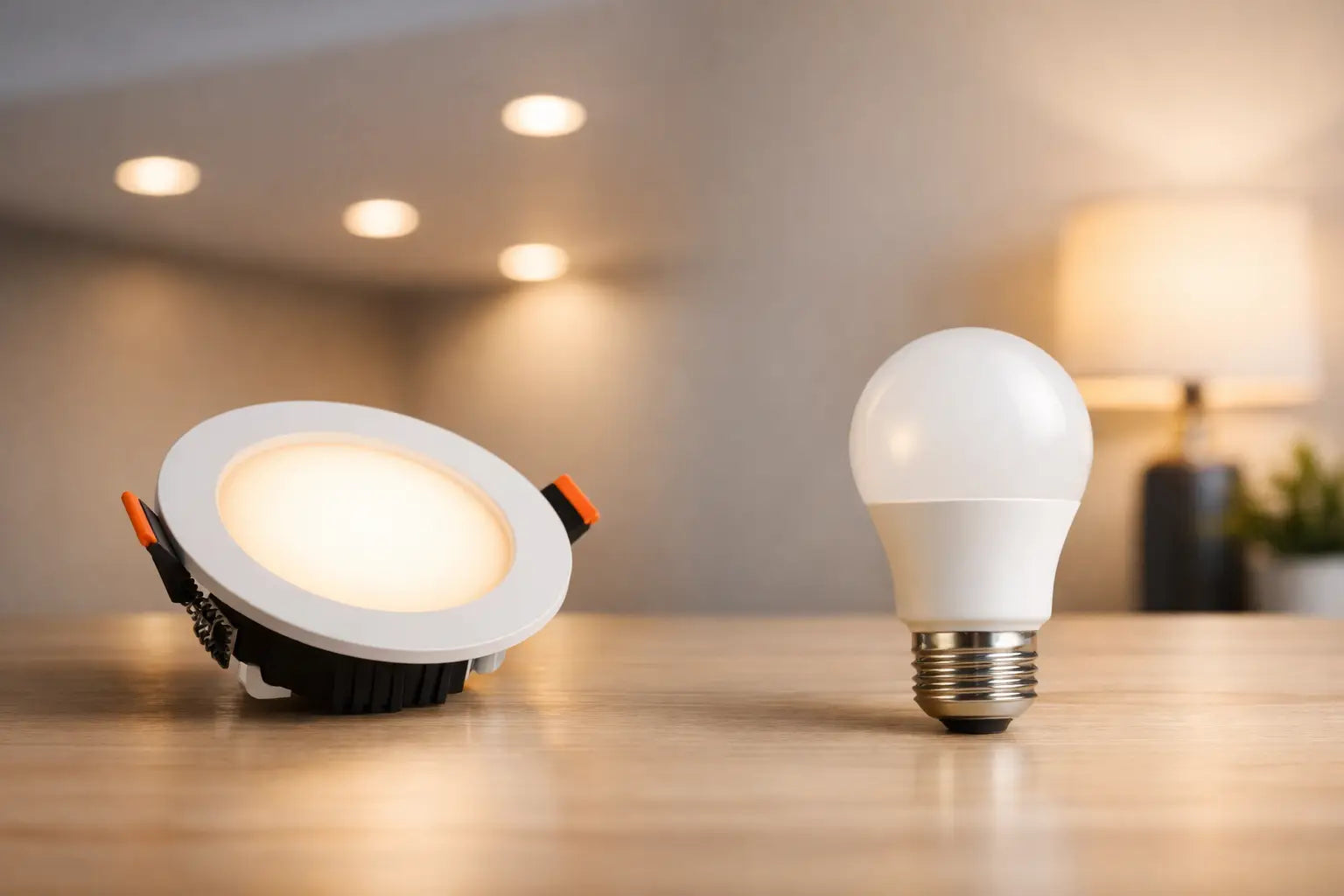 LED intégré ou ampoule : que choisir ?