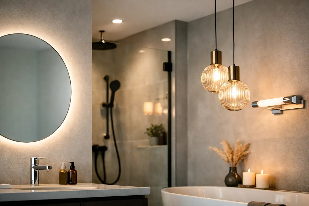 Guide des luminaires pour salle de bain design
