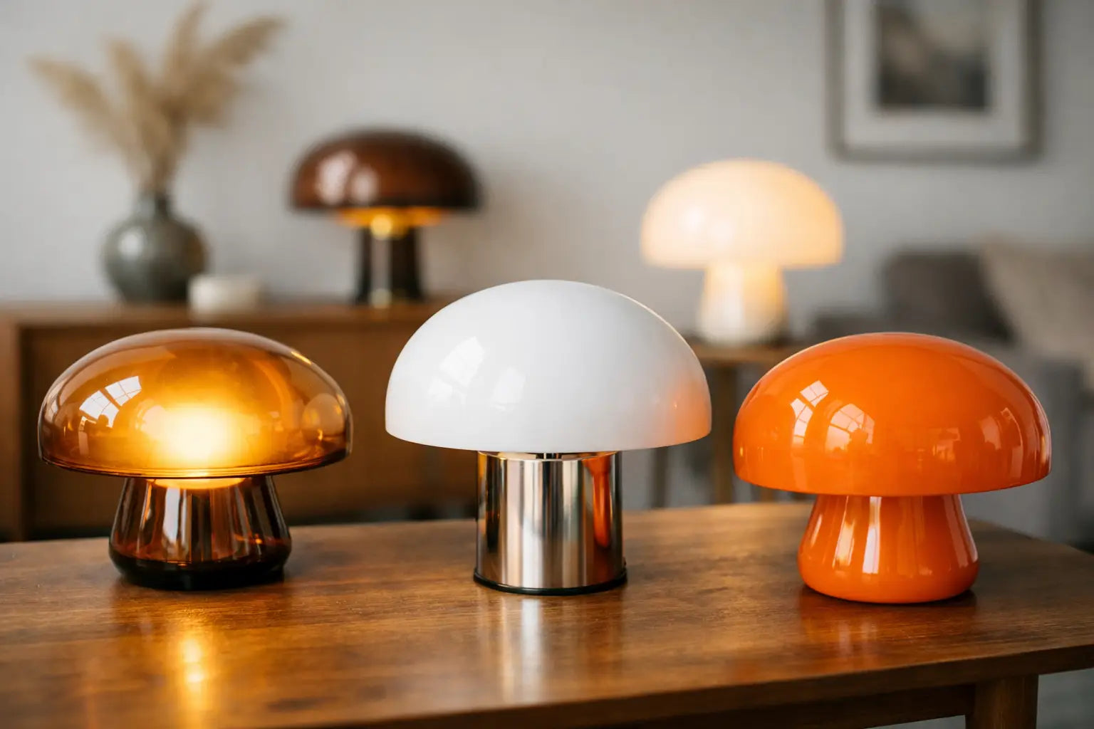 Lampe champignon design vintage - bien la choisir