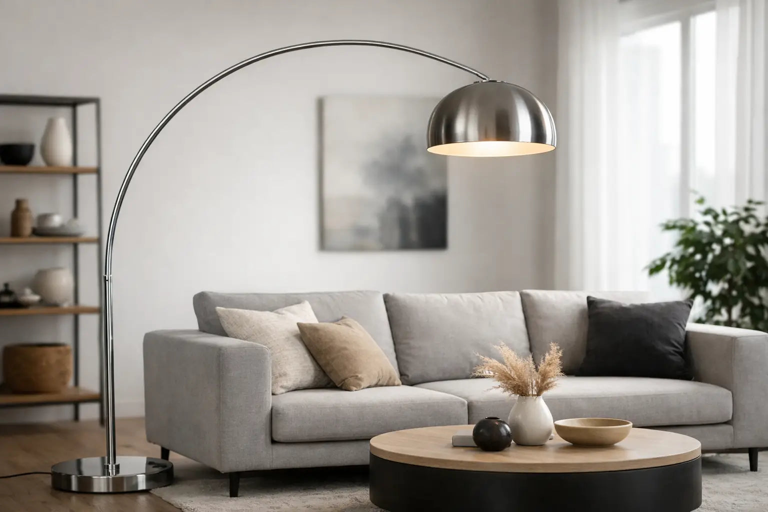 Lampadaire arche salon moderne - bien le choisir