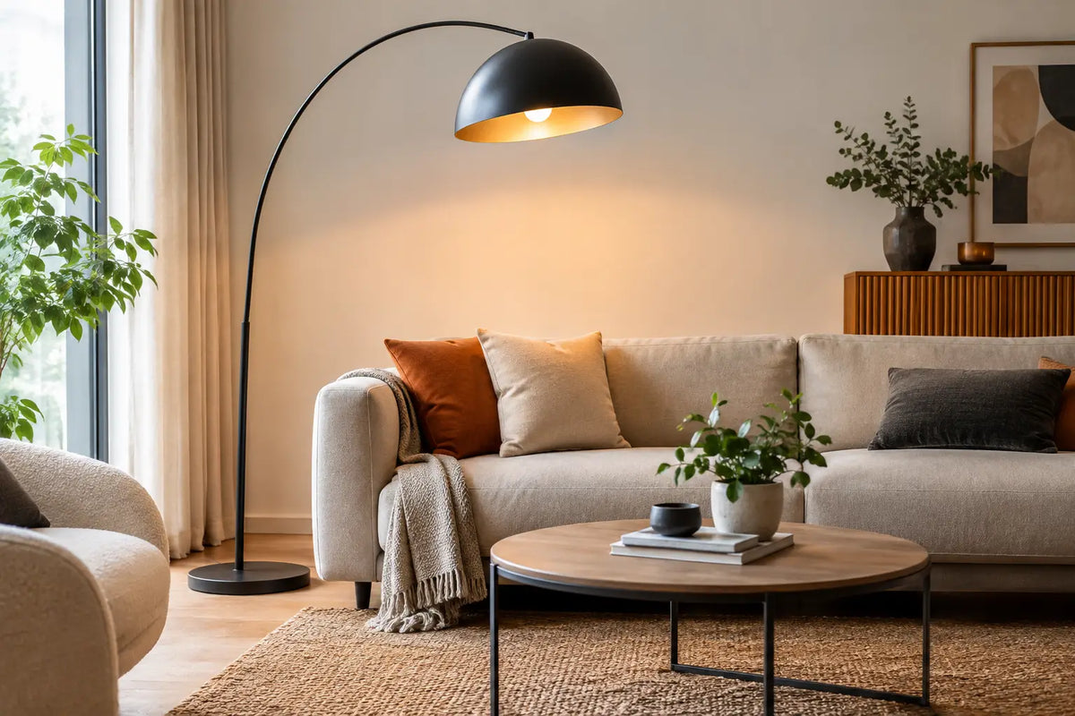 Décorer son salon avec un lampadaire design