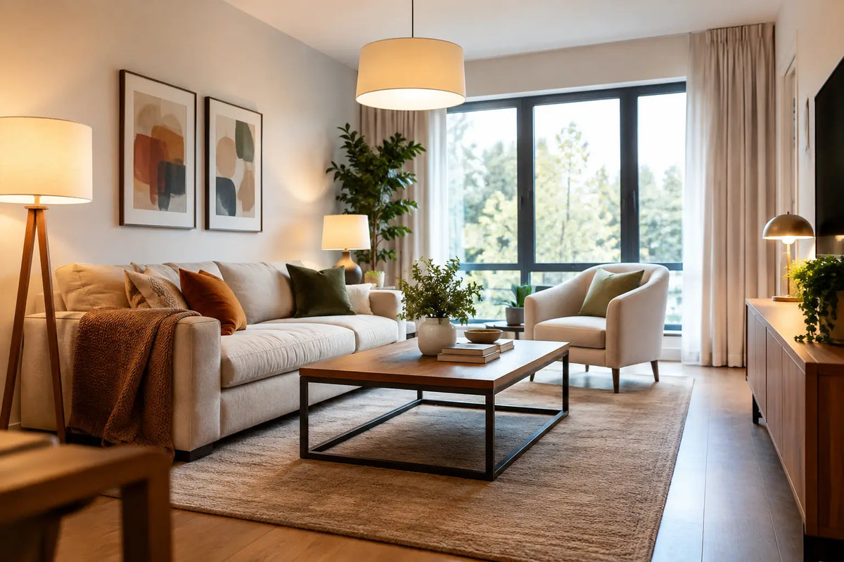 Combien de lampes dans un salon bien éclairé ?