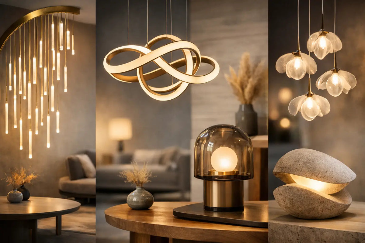 7 tendances éclairage décoratif 2027 à adopter