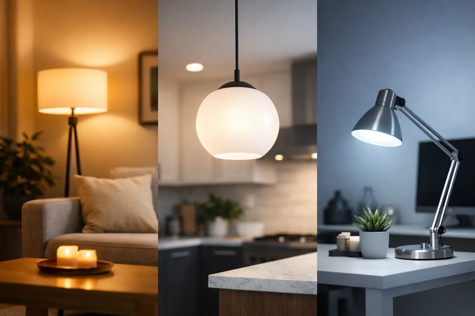 Guide températures lumière maison