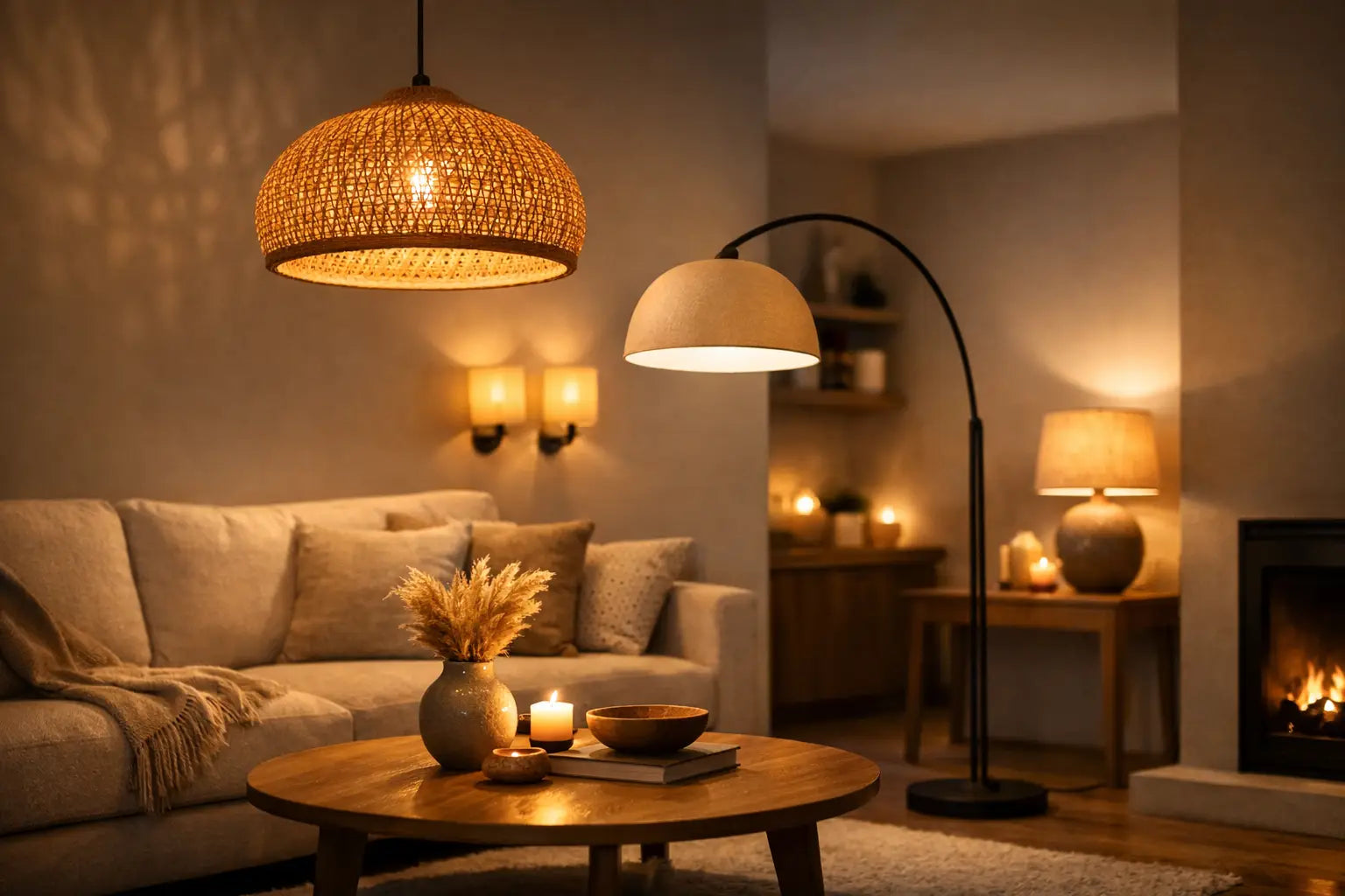 Meilleurs luminaires pour salon chaleureux