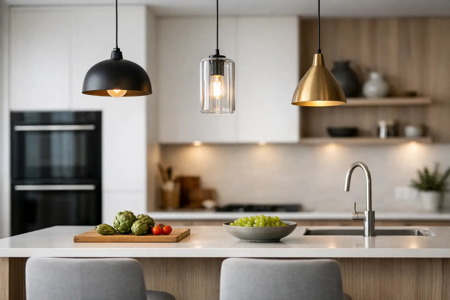 Suspension îlot cuisine moderne : bien choisir
