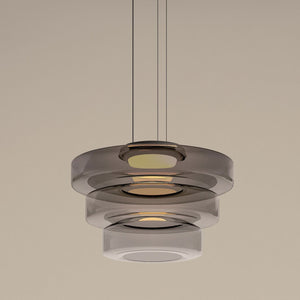 Jojo Suspension Verre Structure à Plusieurs Niveaux - Neutralighting