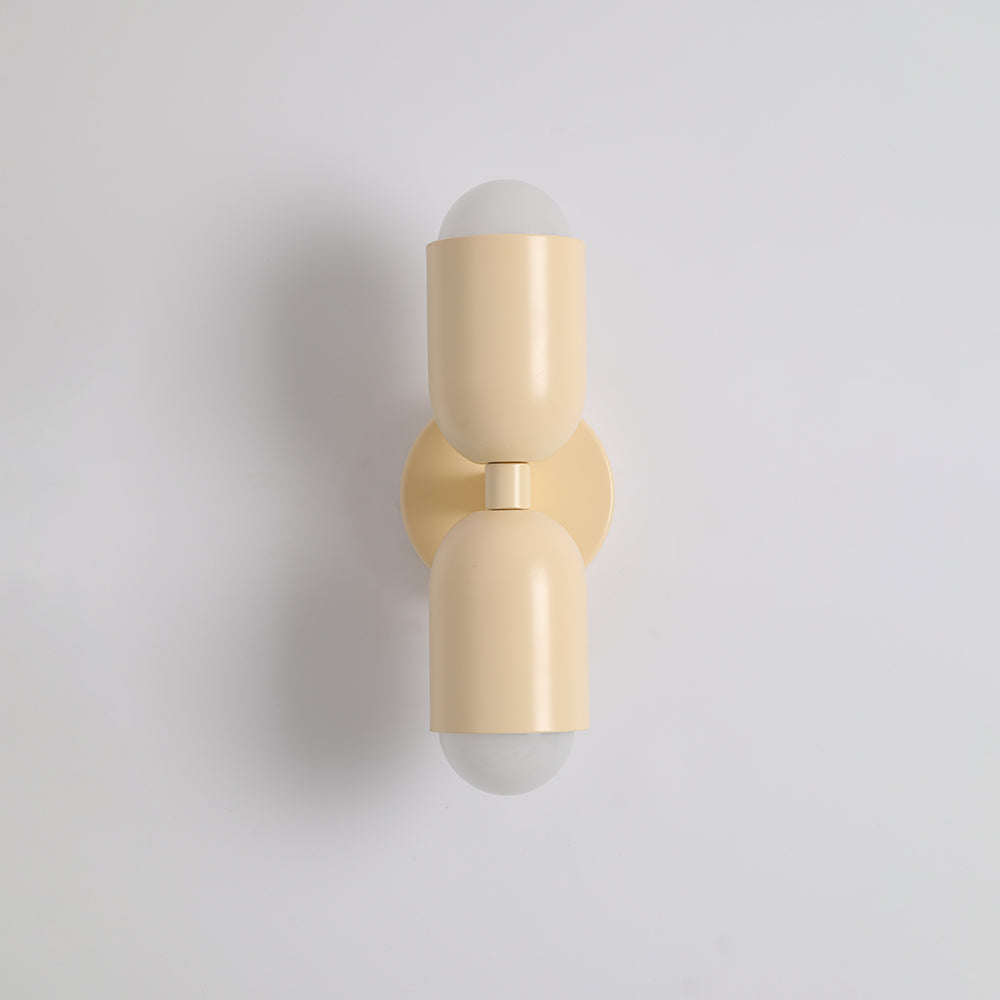 Kira Applique Murale Cylindre Scandinave Métal Coloré Salon - Neutralighting