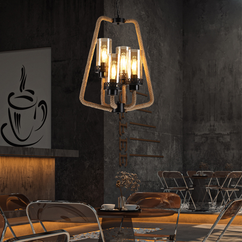 Suspension Rétro LED Époque Avec Éclat Ambiant
