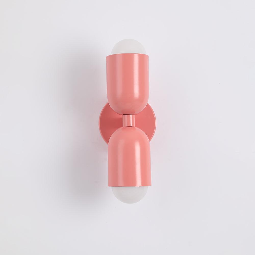 Kira Applique Murale Cylindre Scandinave Métal Coloré Salon - Neutralighting