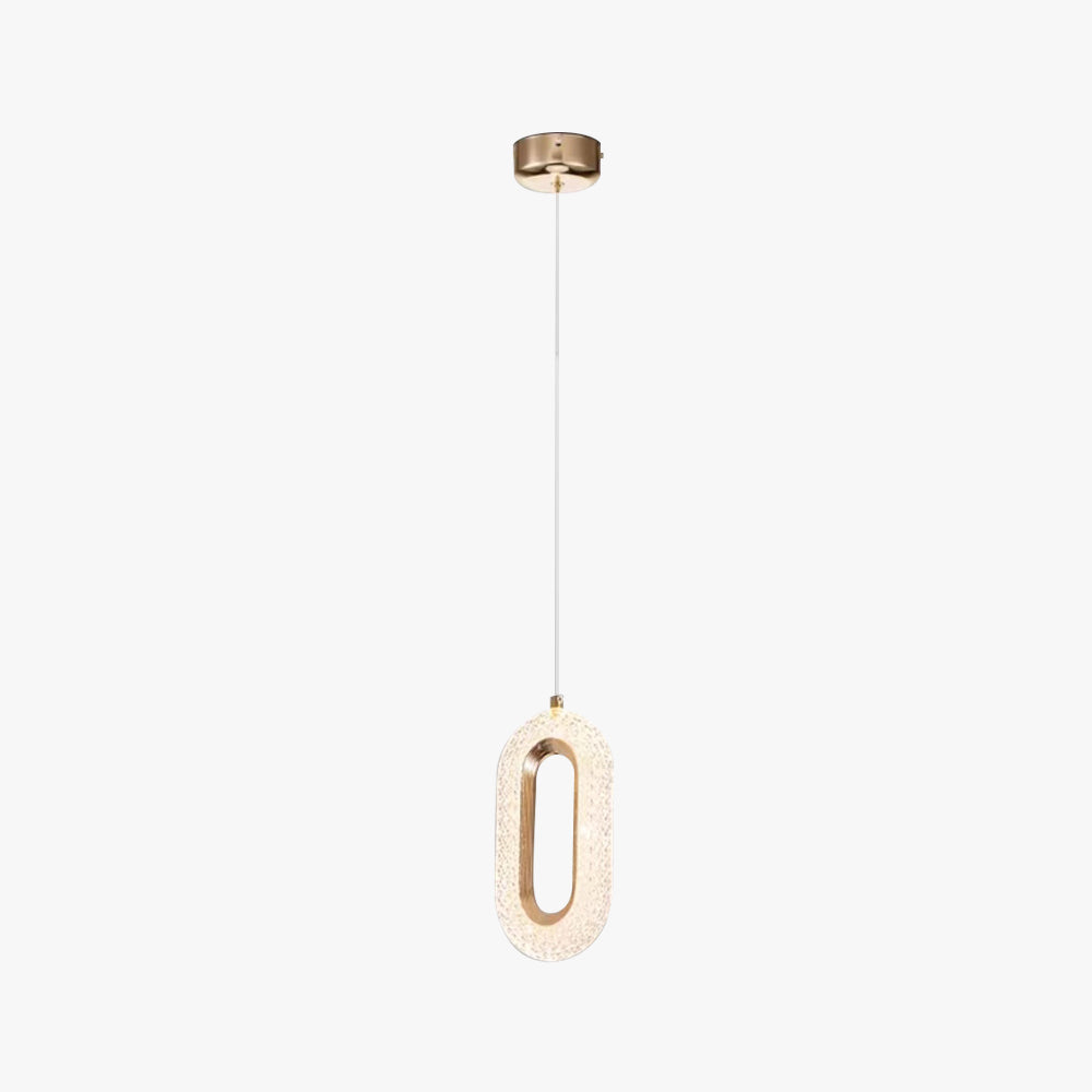 Lustre artistique Kristy avec quatre variations de style