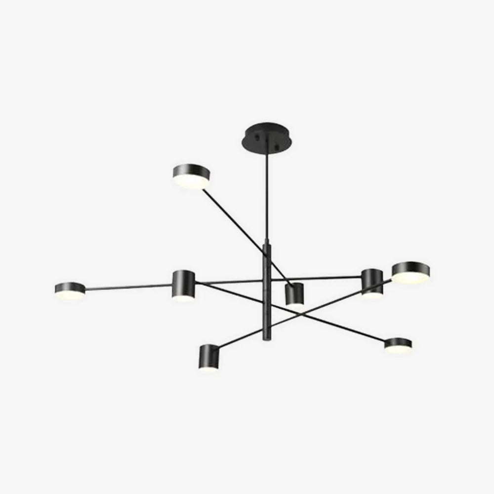 Suspension branche industrielle pour ambiance salon