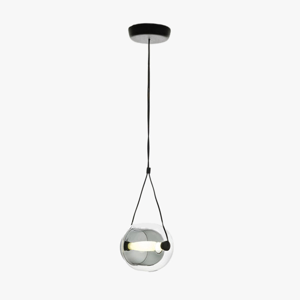 Lustre moderne à bulles de verre pour lueur d’ambiance