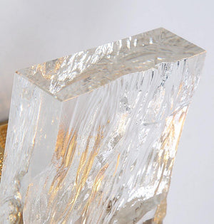 Ivenen Applique Murale Art Élégance Unique Cristal de Glace - Neutralighting