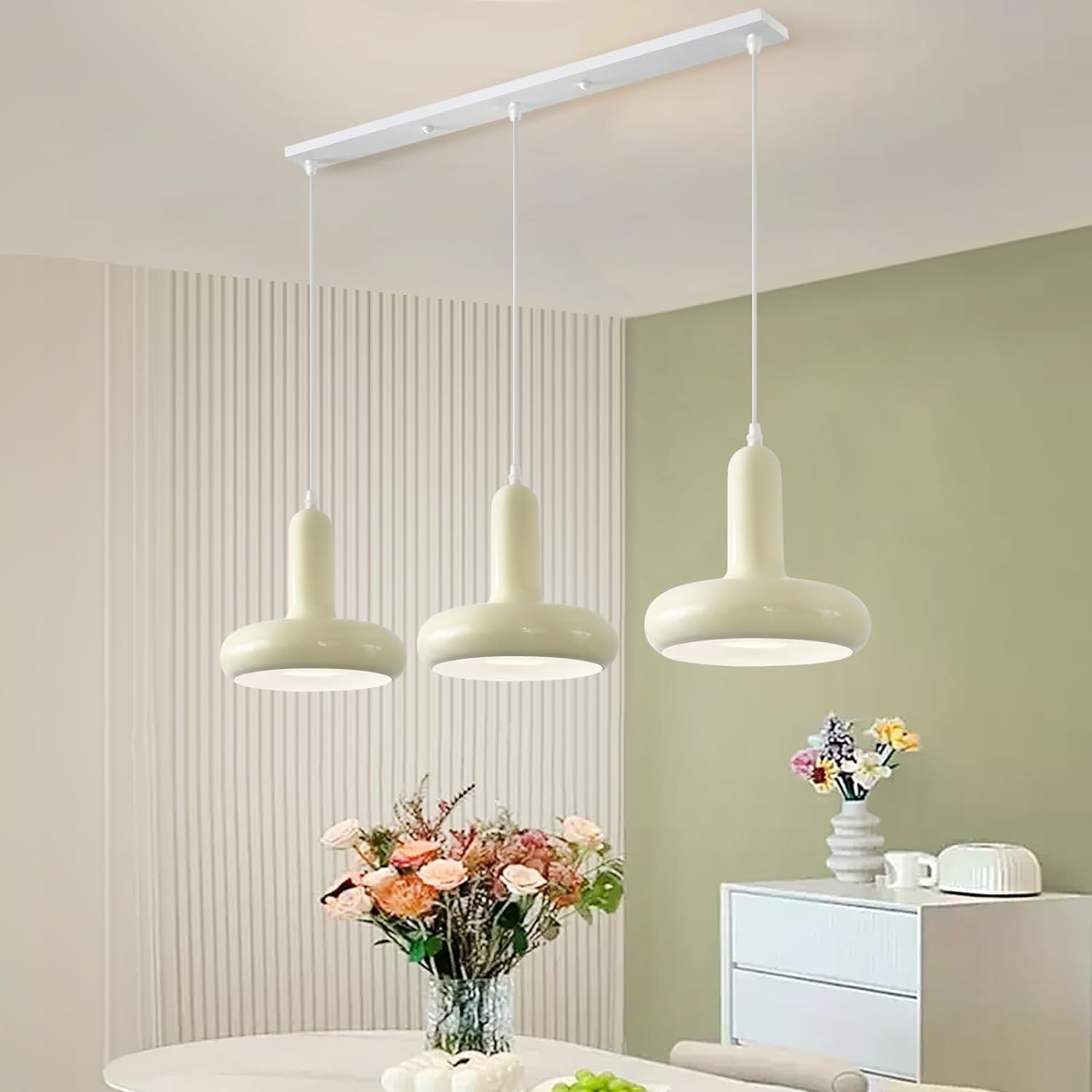 Suspension Moderne Minimaliste Pour Chambre Avec Éclat Doux
