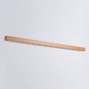 Dwyn Applique Murale Miroir Linéaire Minimaliste Bois Salon - Neutralighting