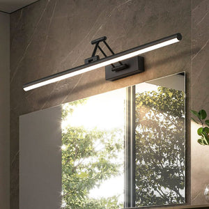 Volo Applique Murale Linéaire Réglable Simple Noir/Blanc. Chambre - Neutralighting