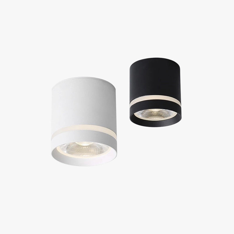 AeroNova Mini Modern Ceiling Light White Black For Bedroom Living Room