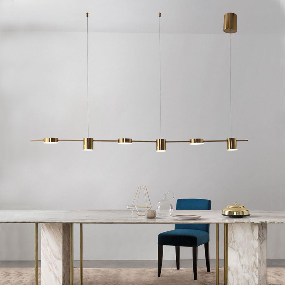 Arisha elegante multi-metalen hanglamp voor sfeerverlichting