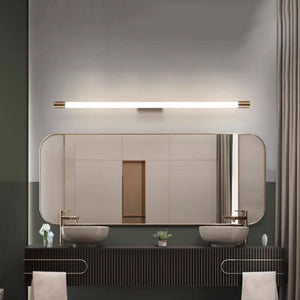 Yova Applique Murale Linéaire Simple. Métal/Acrylique. Blanc. Salle de Bain - Neutralighting