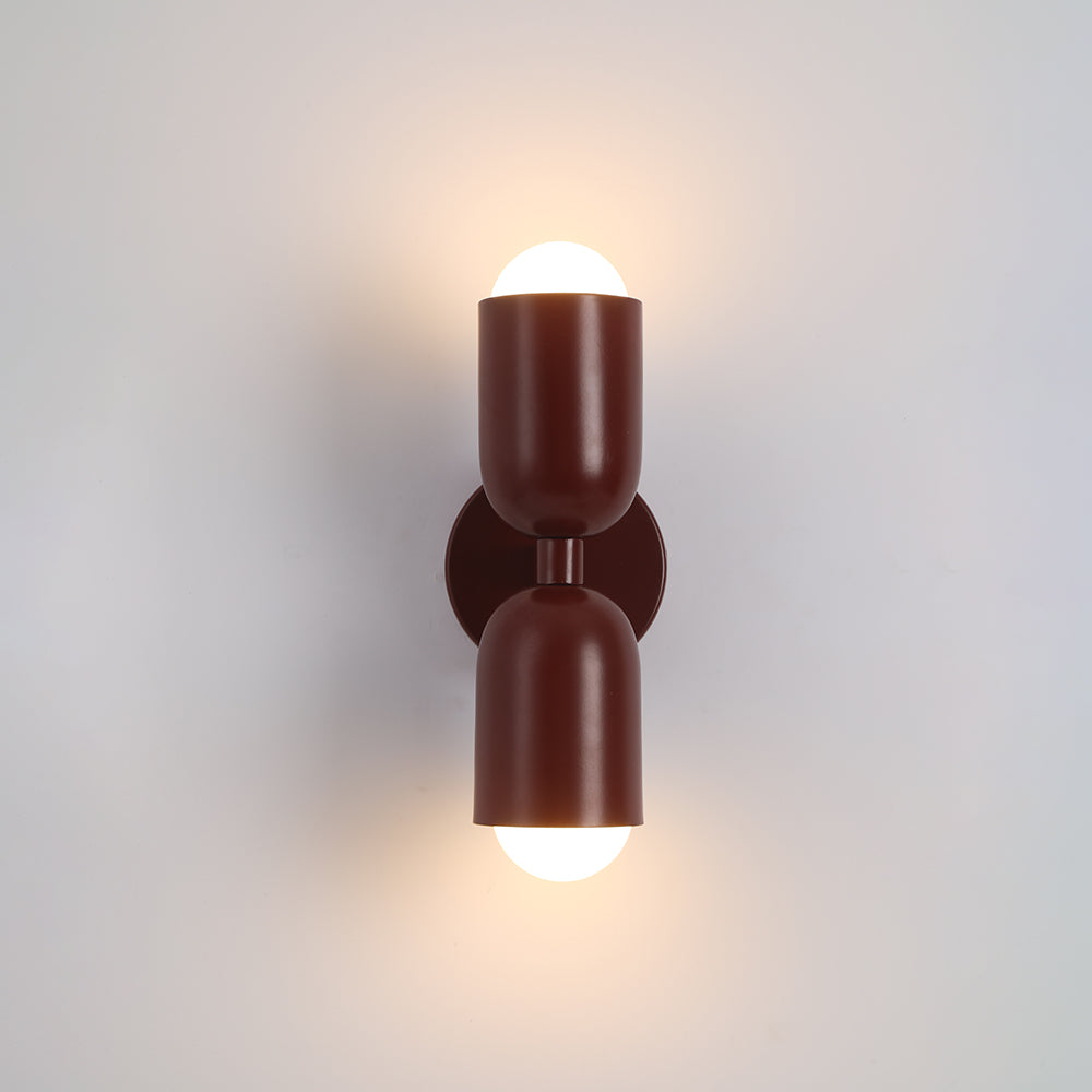 Kira Applique Murale Cylindre Scandinave Métal Coloré Salon - Neutralighting