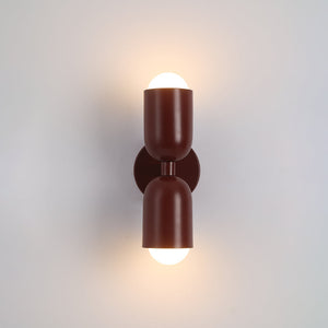 Kira Applique Murale Cylindre Scandinave Métal Coloré Salon - Neutralighting