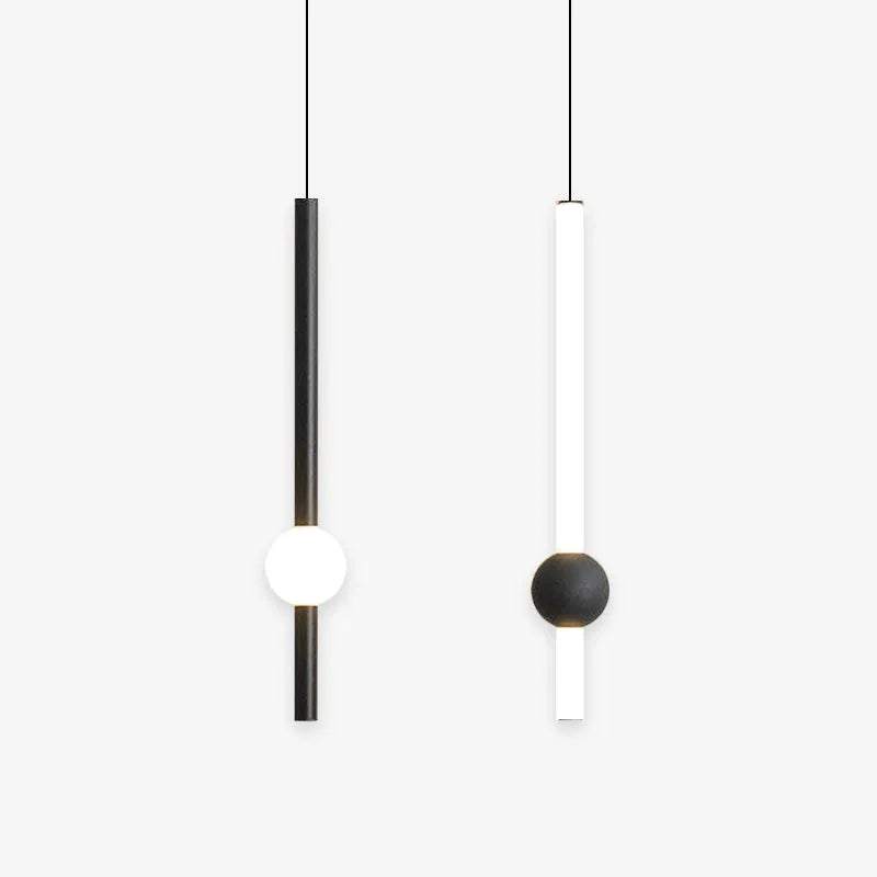Arisha minimalistische glazen bol hanglamp voor slaapkamer