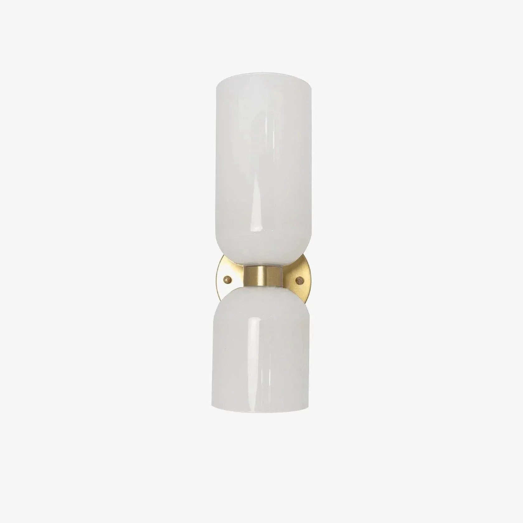Arisha Dubbele Kop LED Muur Lamp Wit Chroom Voor Slaapkamer Geen Montage