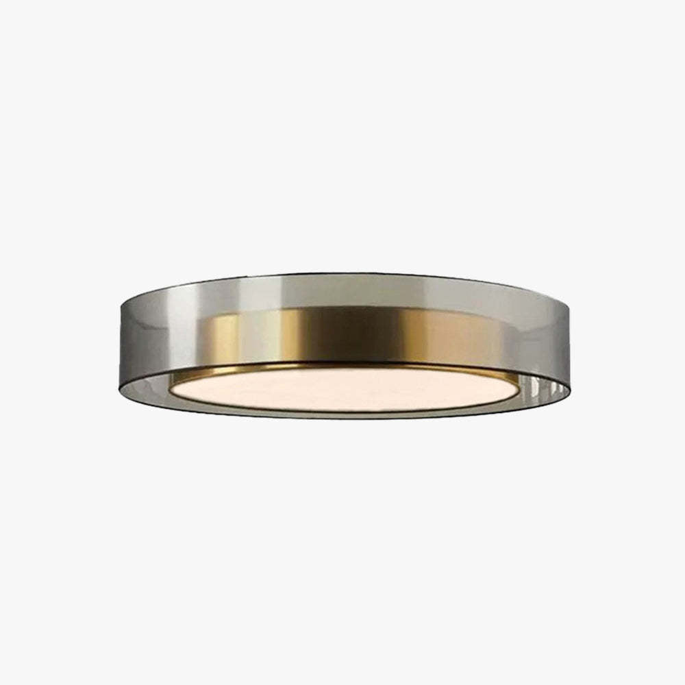 Nordische Runde LED Deckenleuchte Aufbaustrahler in Gold-Kupfer-Finish