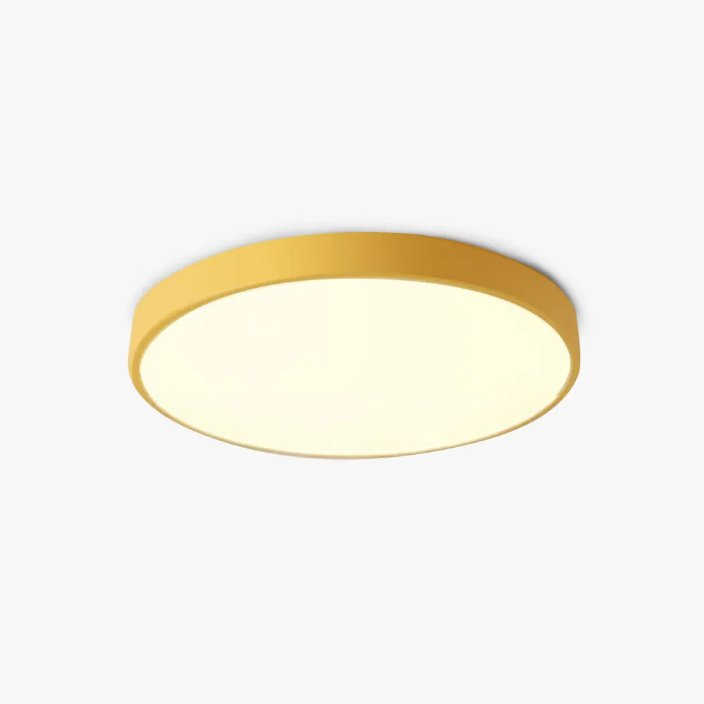Plafonnier rond Aurora avec abat-jour multicolore pour chambre