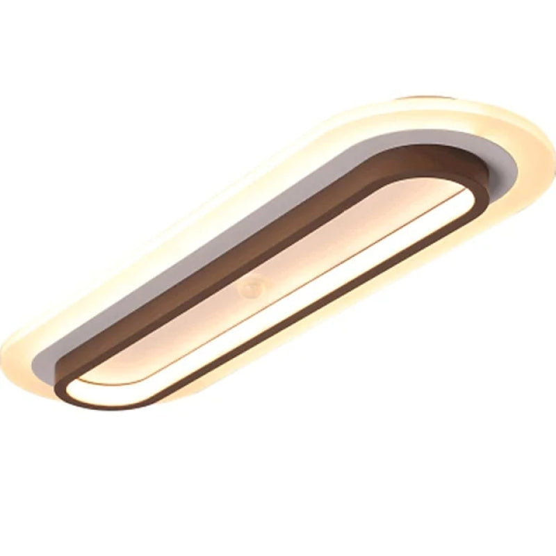 Luminaire LED linéaire moderne en métal