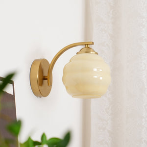 Lustra Applique Murale Art Déco Verre Vintage - Neutralighting