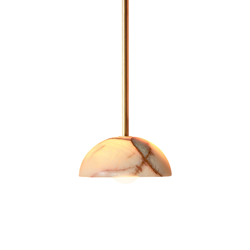 Lampe Suspension en Laiton Aurelia pour Éclairage Ambiant Doux