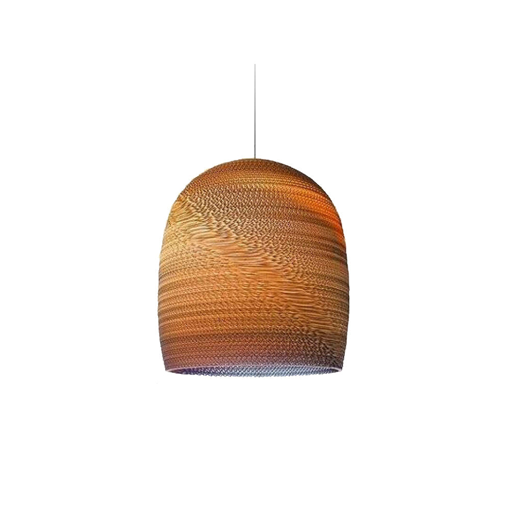Suspension rustique en papier pour une ambiance campagne chic  
