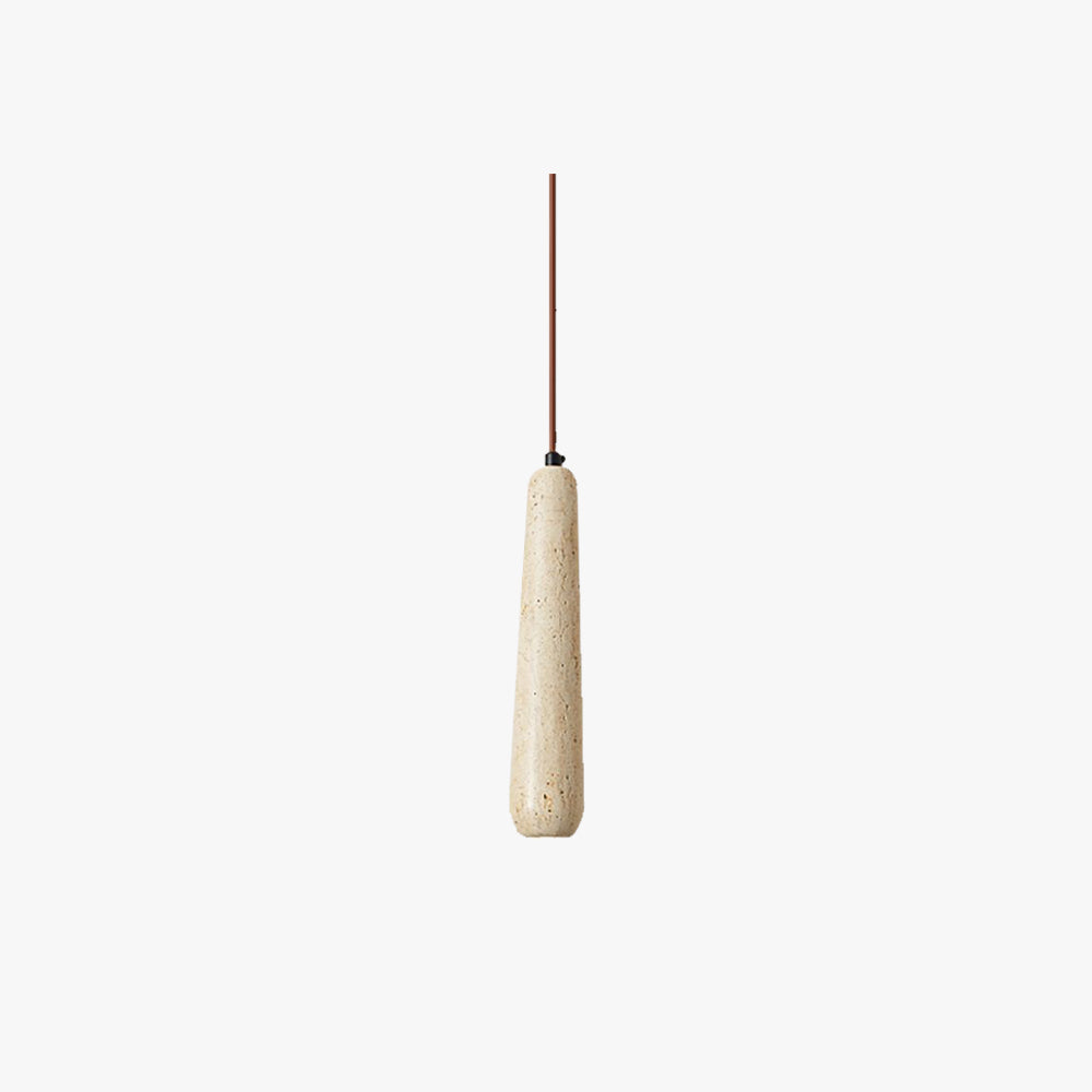 Muto Minimalistische Holz-Pendelleuchte mit natürlicher Oberfläche