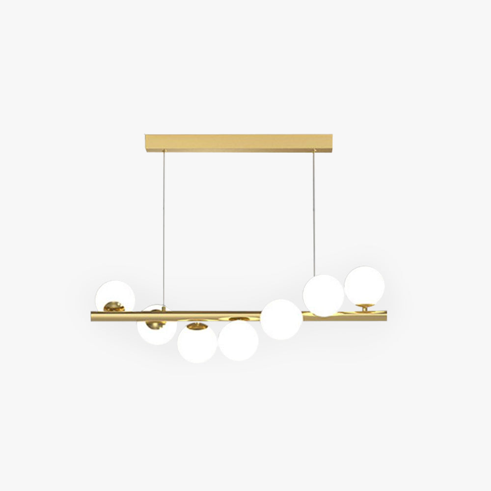 Nordic Linear LED Pendant Light With Adjustable Heads