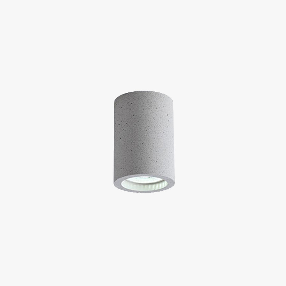 Lumière de plafond cylindrique LED Aurora à montage affleurant pour salon