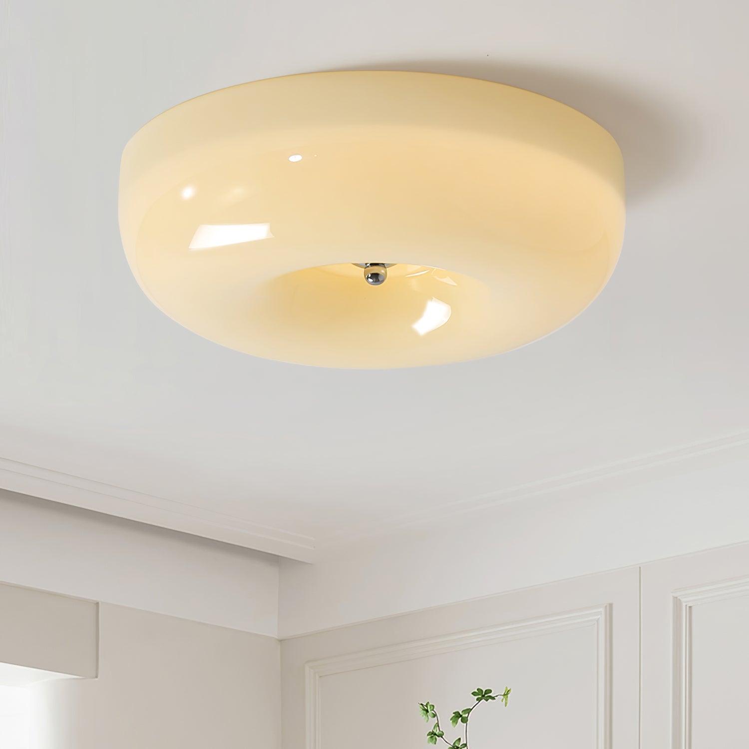 Afralia Plafonnier Moderne en Verre Tourbillonnant - Neutralighting