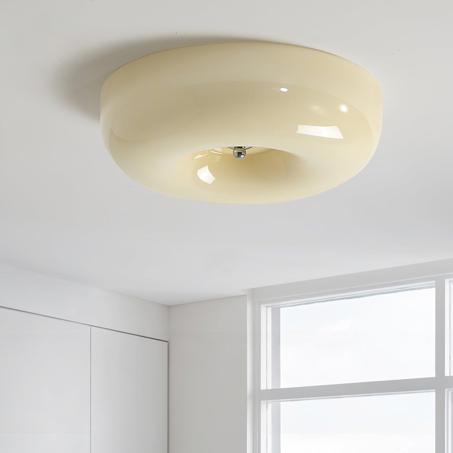 Afralia Plafonnier Moderne en Verre Tourbillonnant - Neutralighting