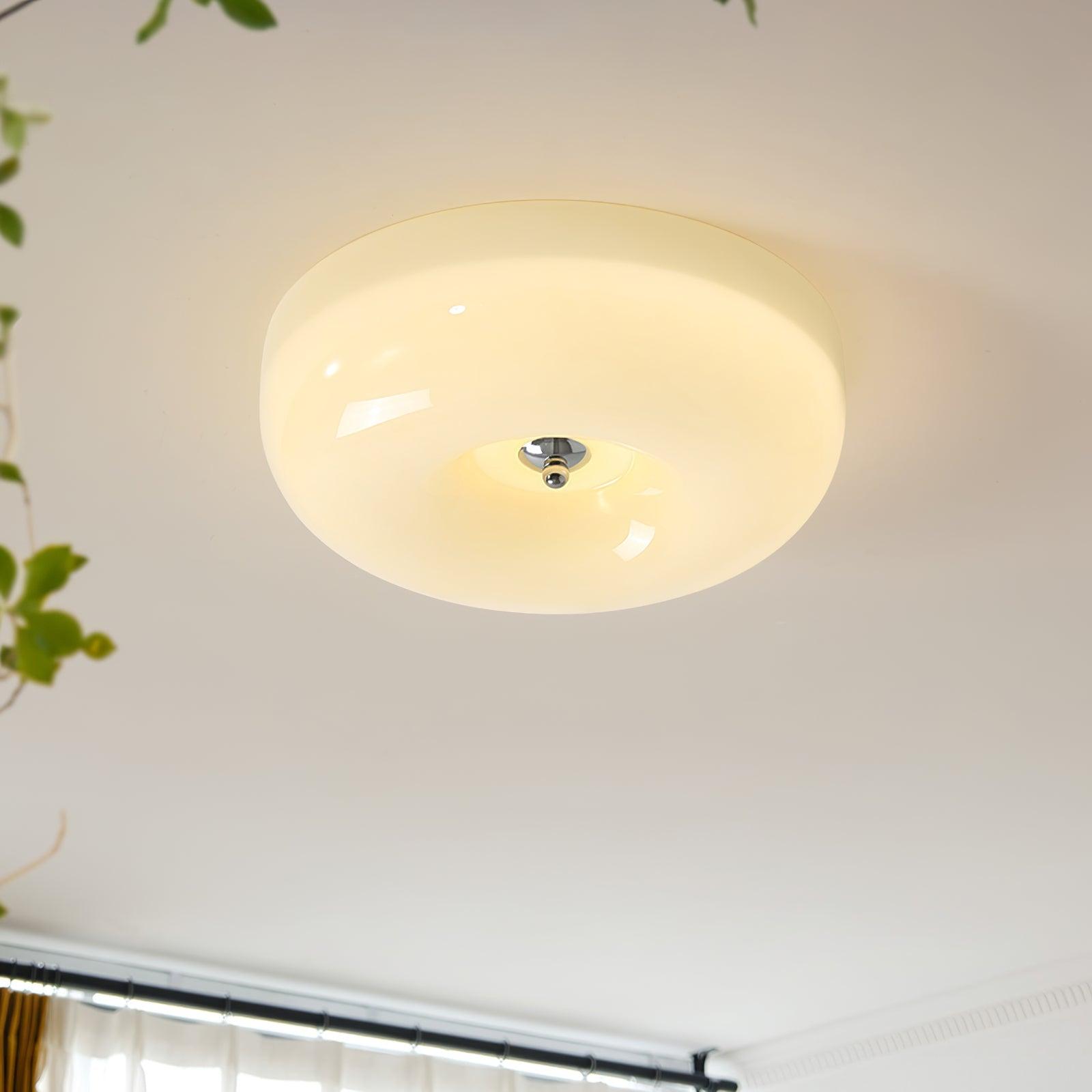 Afralia Plafonnier Moderne en Verre Tourbillonnant - Neutralighting