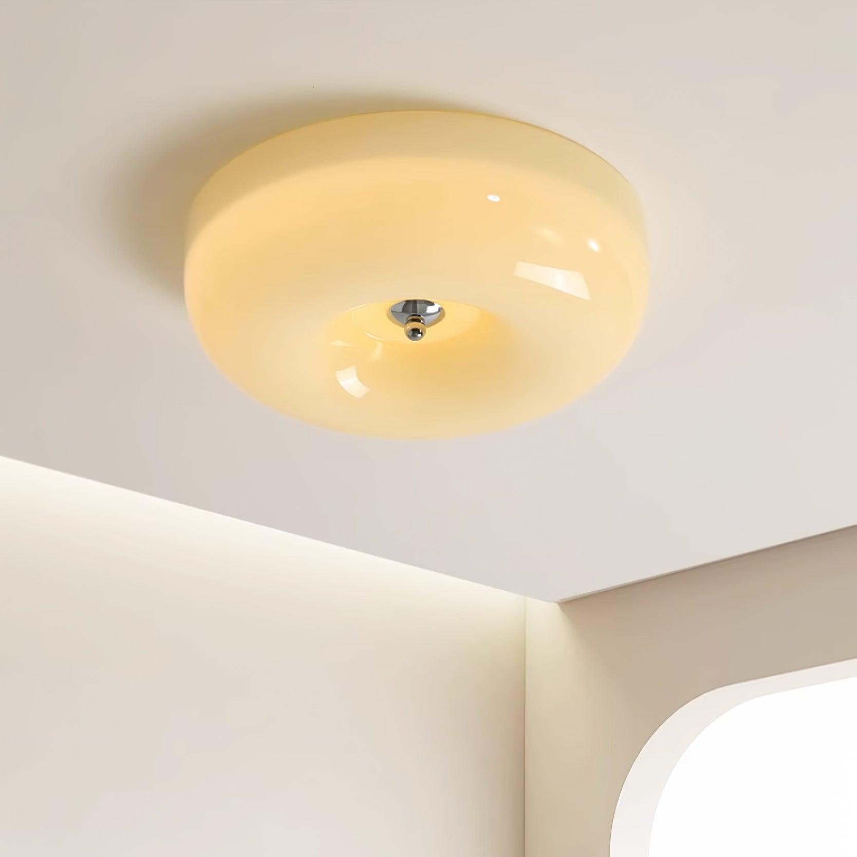 Afralia Plafonnier Moderne en Verre Tourbillonnant - Neutralighting