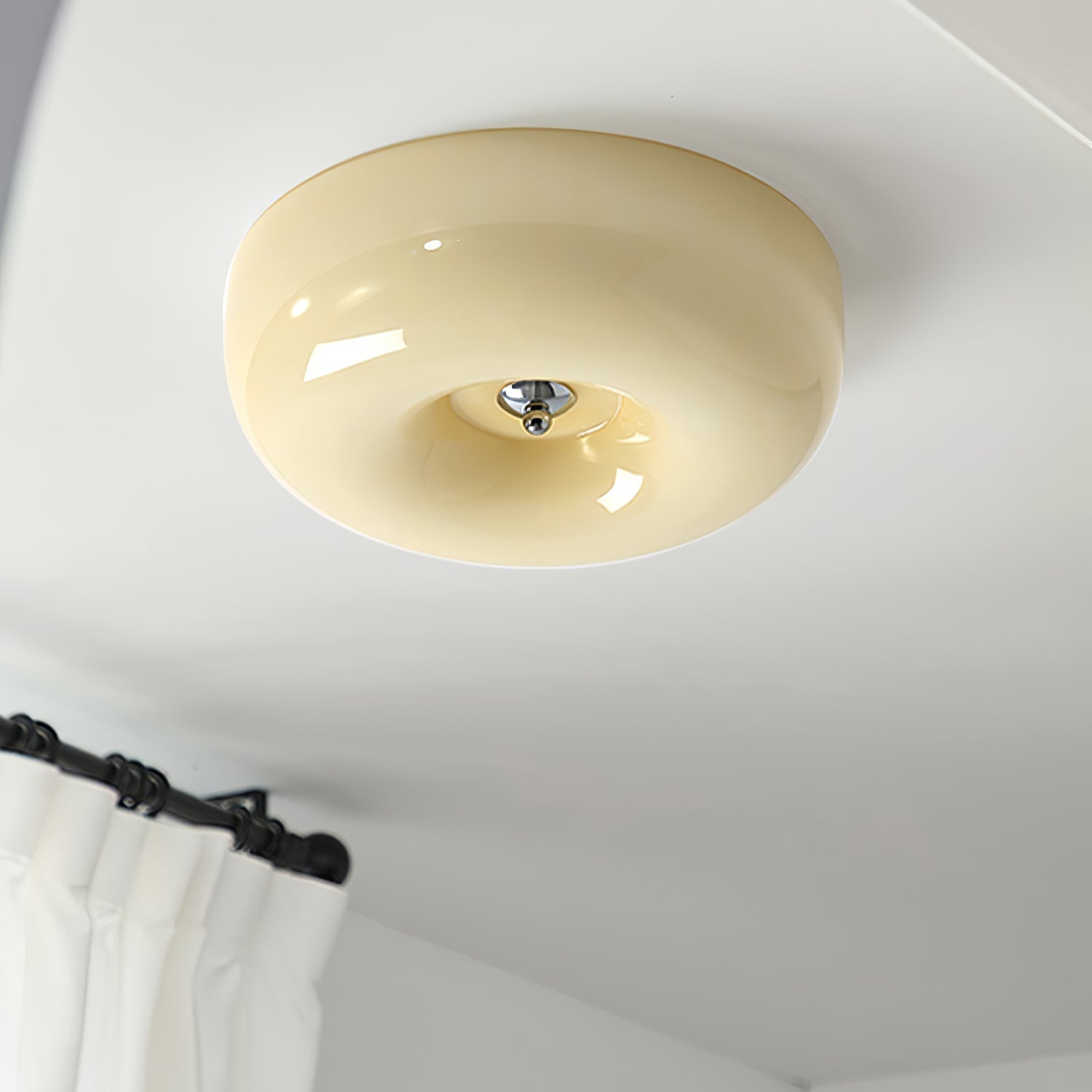 Afralia Plafonnier Moderne en Verre Tourbillonnant - Neutralighting