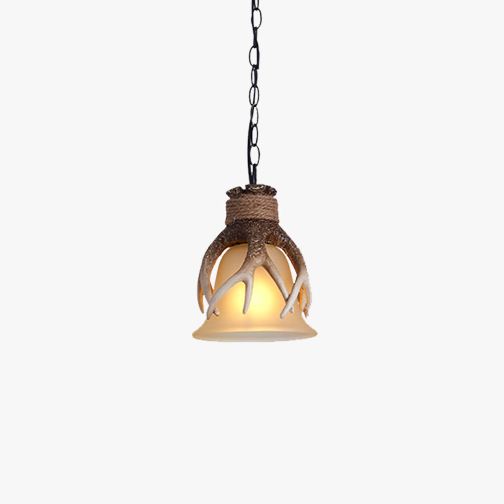 Suspension LED en verre noir pour éclairage d'ambiance salle à manger et salon
